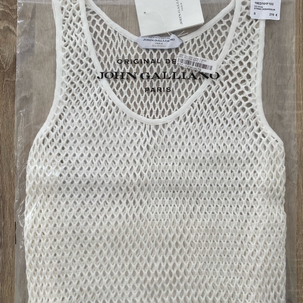 John Galliano String Vest